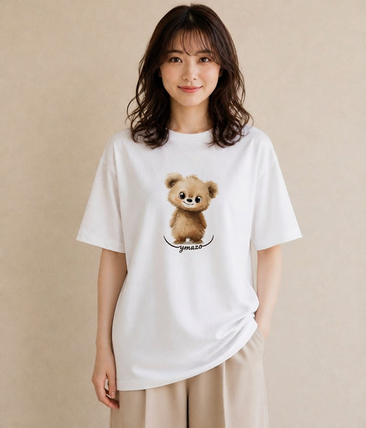 グラフィックTシャツ レディース コアラ 動物 アニマル イラスト カフェコーデ レイヤード 友達ギフト 白T