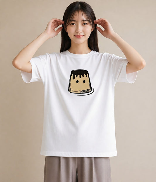グラフィックTシャツ レディース スイーツ お菓子 デザート イラスト こなれ感 旅行用 海 白T