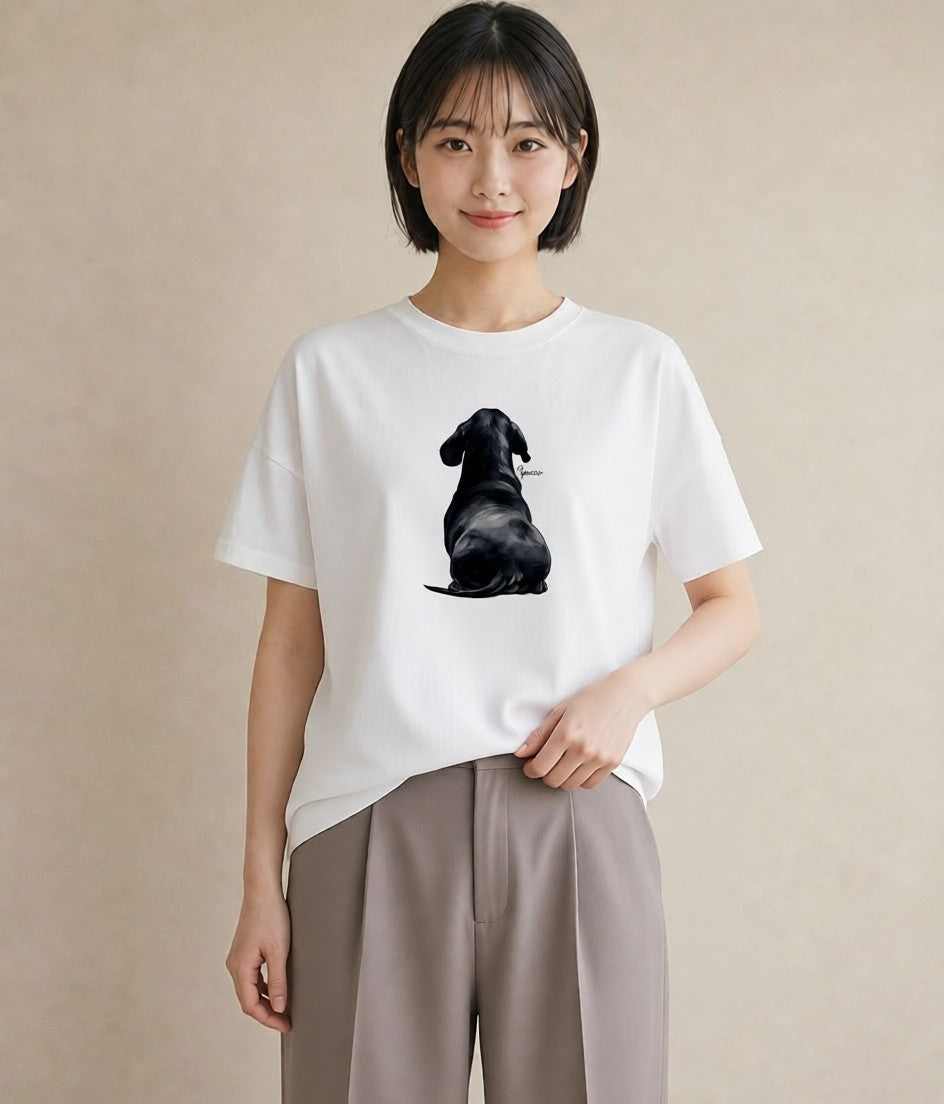 グラフィックTシャツ レディース スフィンクス 猫 ねこ イラスト クリスマス 旅行 白T
