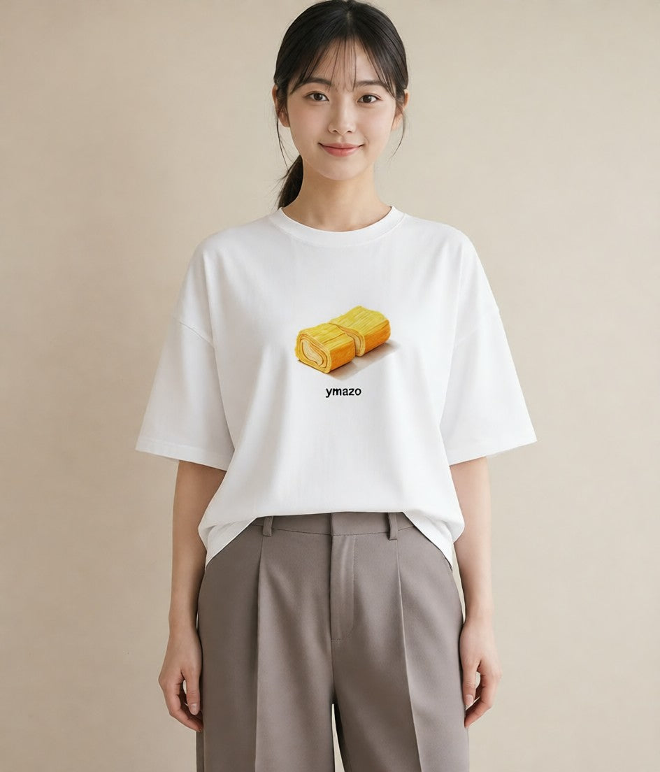 半袖Tシャツ レディース お寿司 食べ物 フード イラスト 旅行コーデ 母の日 ビーチ 白T