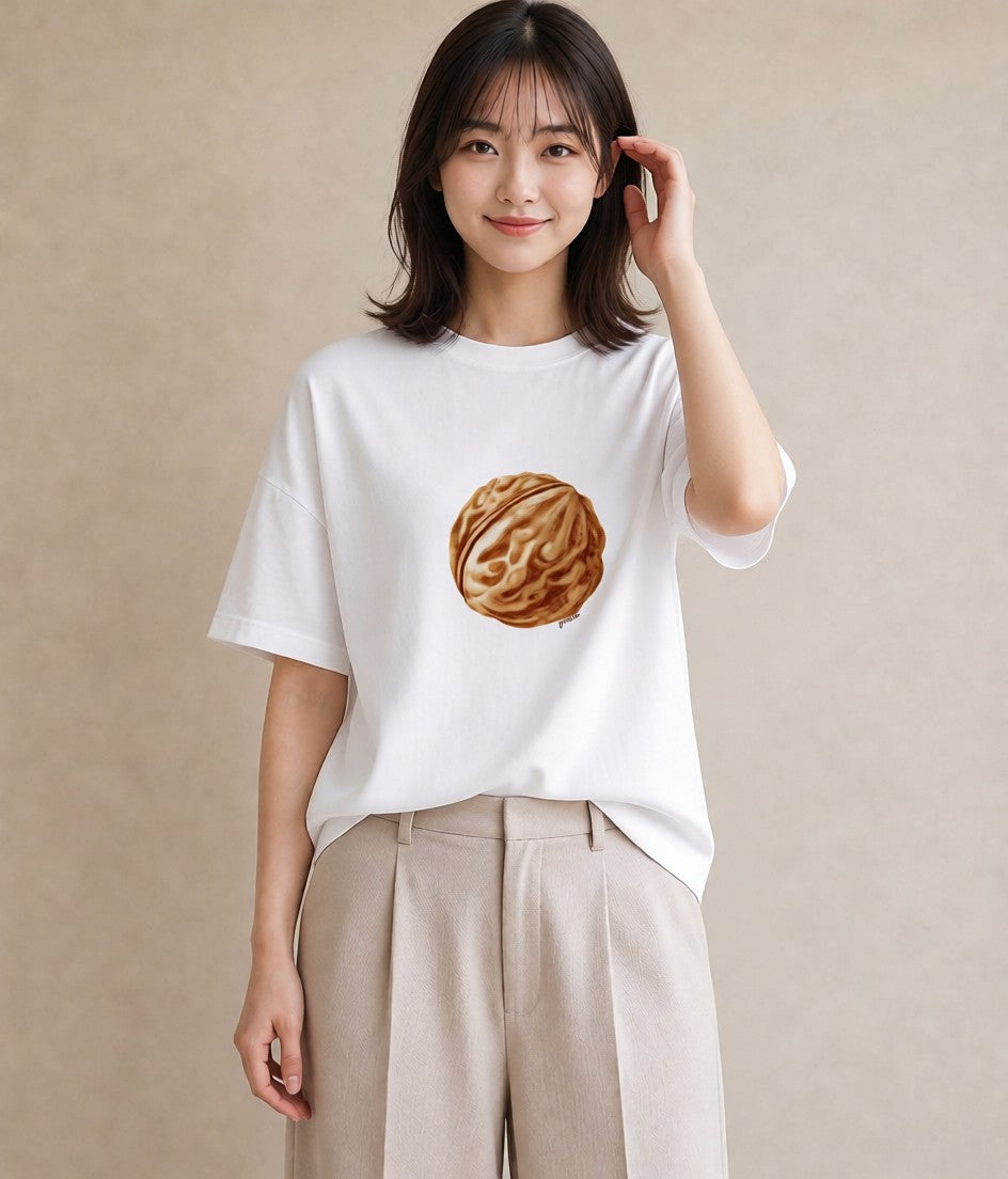 デザインTシャツ レディース ダンゴムシ 昆虫 虫 イラスト お洒落 旅行 母娘コーデ 白T