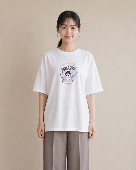 花の幻影|水彩 半袖Tシャツ レディース(スタンダードプリント 15×20cm)
