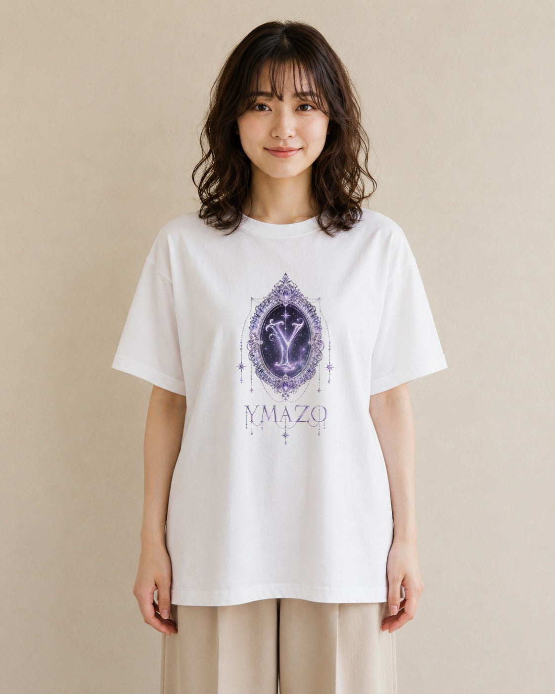 月夜の宝石|水彩 半袖Tシャツ レディース