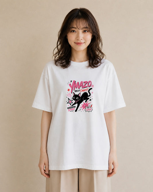 桜さやか|水彩 半袖Tシャツ レディース(スタンダードプリント 15×20cm)