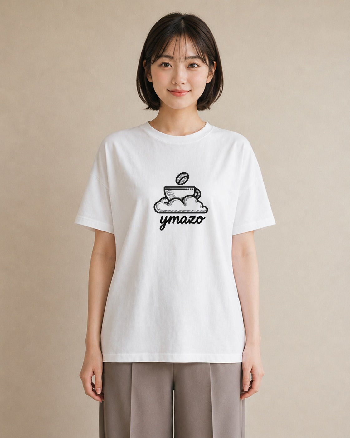 プリントTシャツ レディース コーヒー カフェ 珈琲 イラスト ヴィンテージ風 ホワイトデー 春服 白T