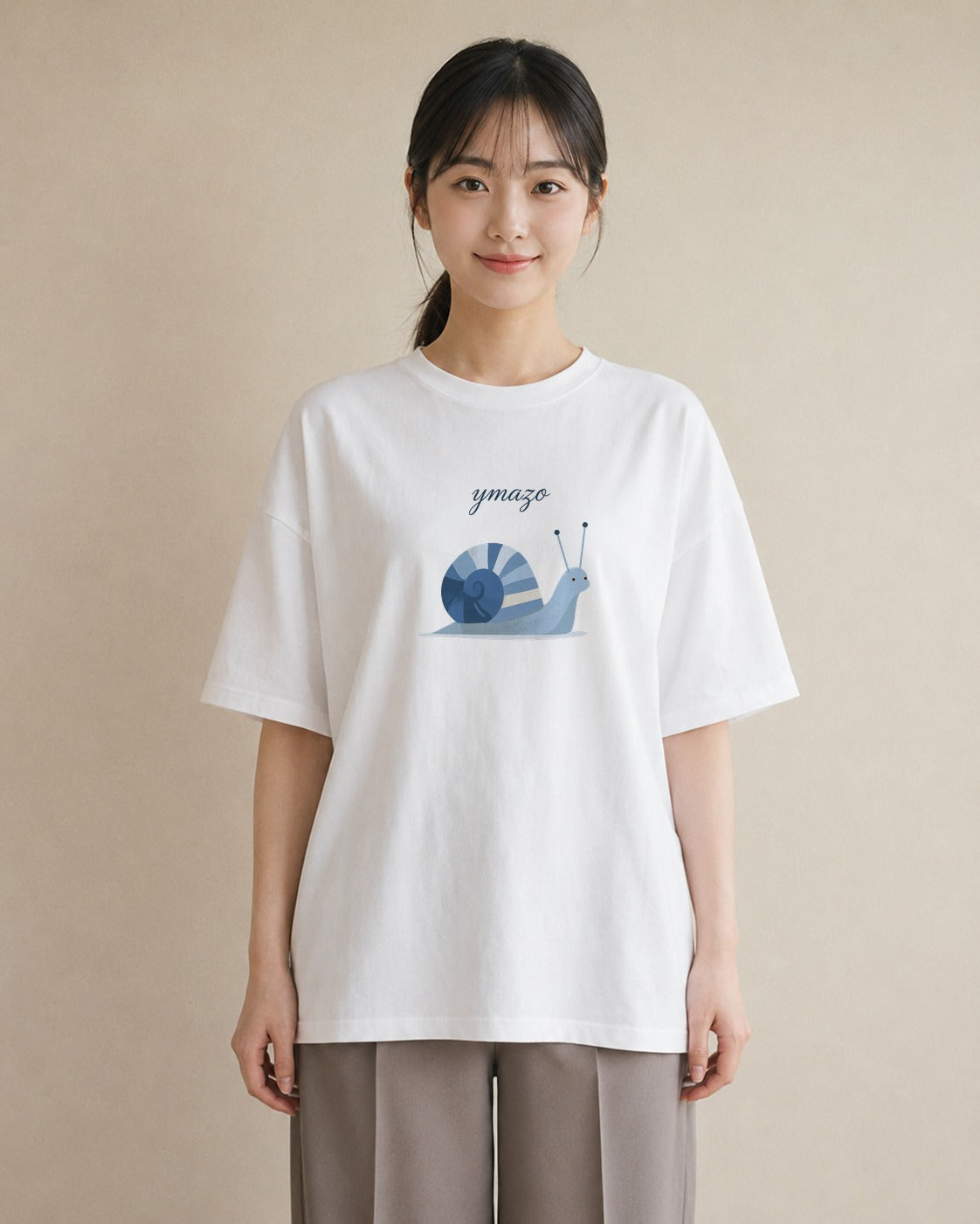 デザインTシャツ レディース ダンゴムシ 昆虫 虫 イラスト 上品 女子会 お揃い 白T