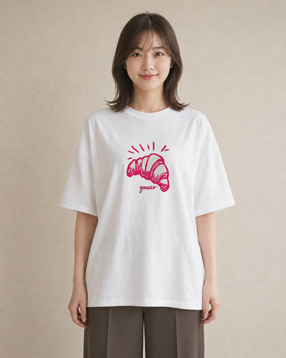 Tシャツ レディース パン ベーカリー レトロ イラスト ギフト 母の日 白T