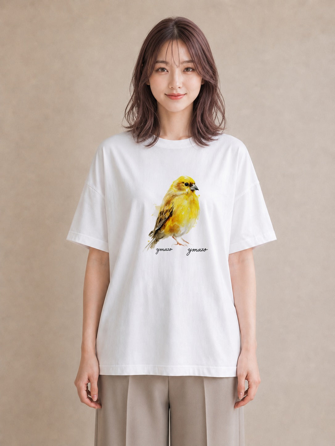 デザインTシャツ レディース オカメインコ ペット 動物 イラスト カフェコーデ 部屋着 女性向けギフト 白T