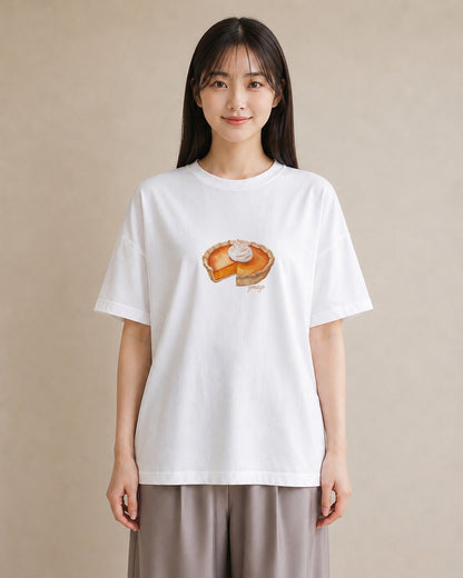 デザインTシャツ レディース あんみつ 食べ物 フード イラスト 個性的 母娘コーデ 自分用 白T