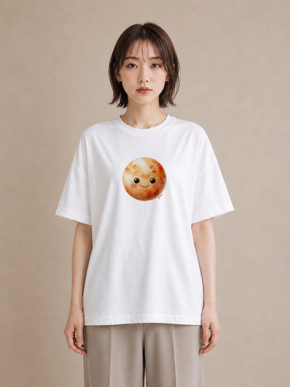 デザインTシャツ レディース 宇宙 星空 イラスト 帰省 ラフ 白T