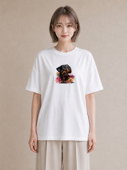 Tシャツ レディース ラブラドールレトリバー 犬 いぬ イラスト シンプル ホワイトデー 春服 白T