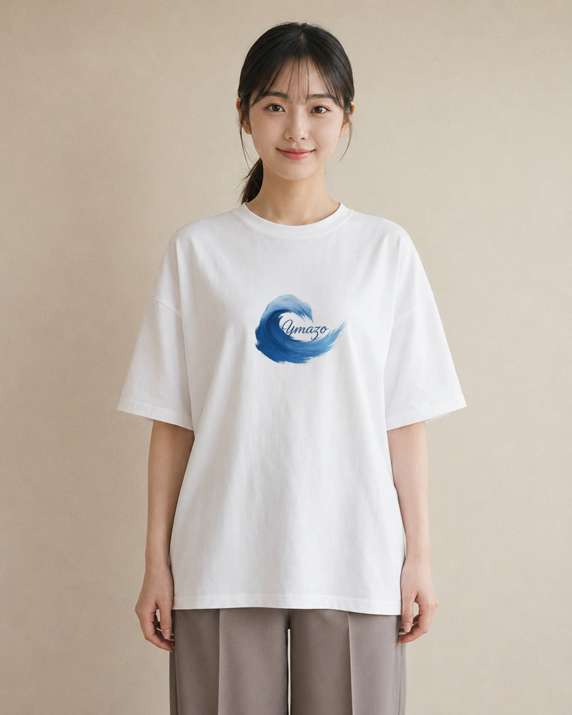 半袖Tシャツ レディース 波 星空 宇宙 イラスト ボタニカル おしゃれギフト 社会人 白T