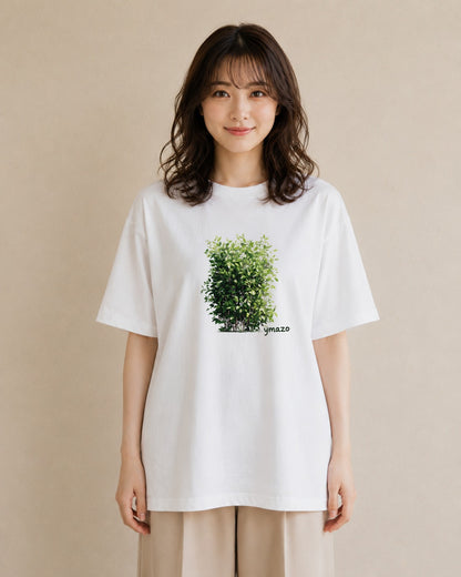 半袖Tシャツ レディース 夕暮れ バルコニー 夕焼け ナチュラル アンティーク イラスト ヴィンテージ風 週末コーデ 敬老の日 白T