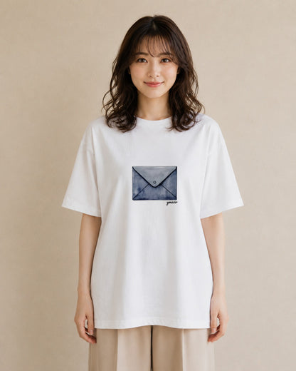 グラフィックTシャツ レディース 封蝋 手紙 アンティーク ナチュラル イラスト ボタニカル 女性 旅行用 白T