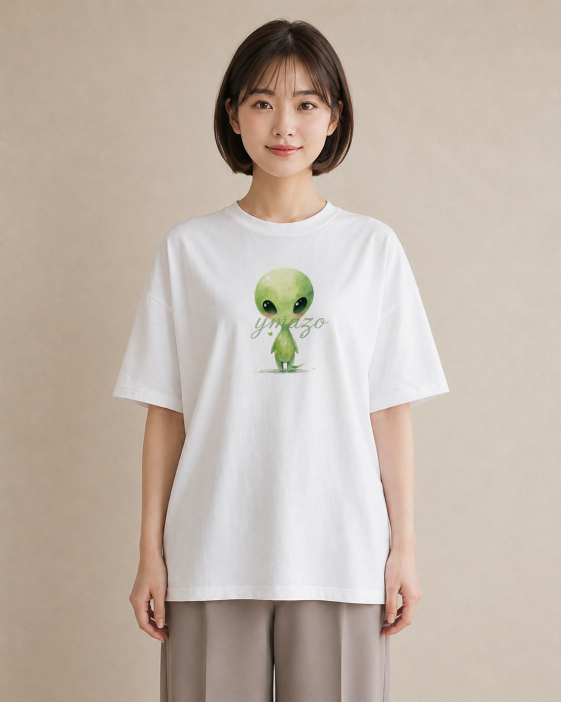 Tシャツ レディース 惑星 星空 宇宙 イラスト きれいめカジュアル 女性向けギフト 散歩 白T