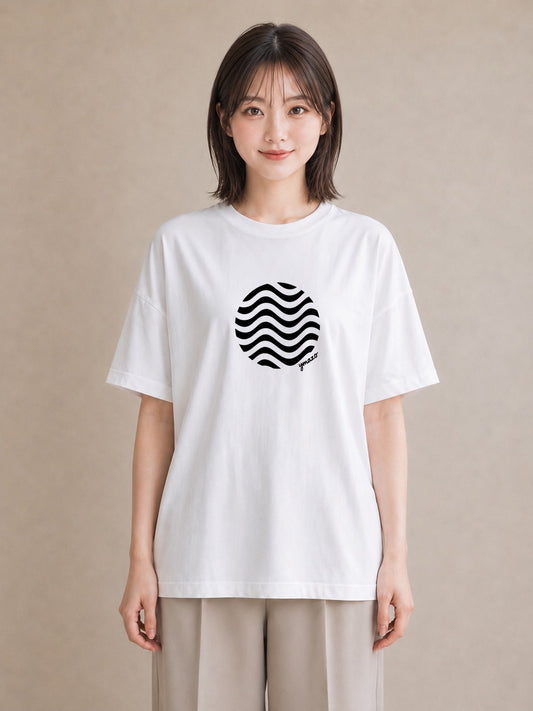 Tシャツ レディース 海 リゾート 夏 イラスト シンプル 姉妹 送別ギフト 白T