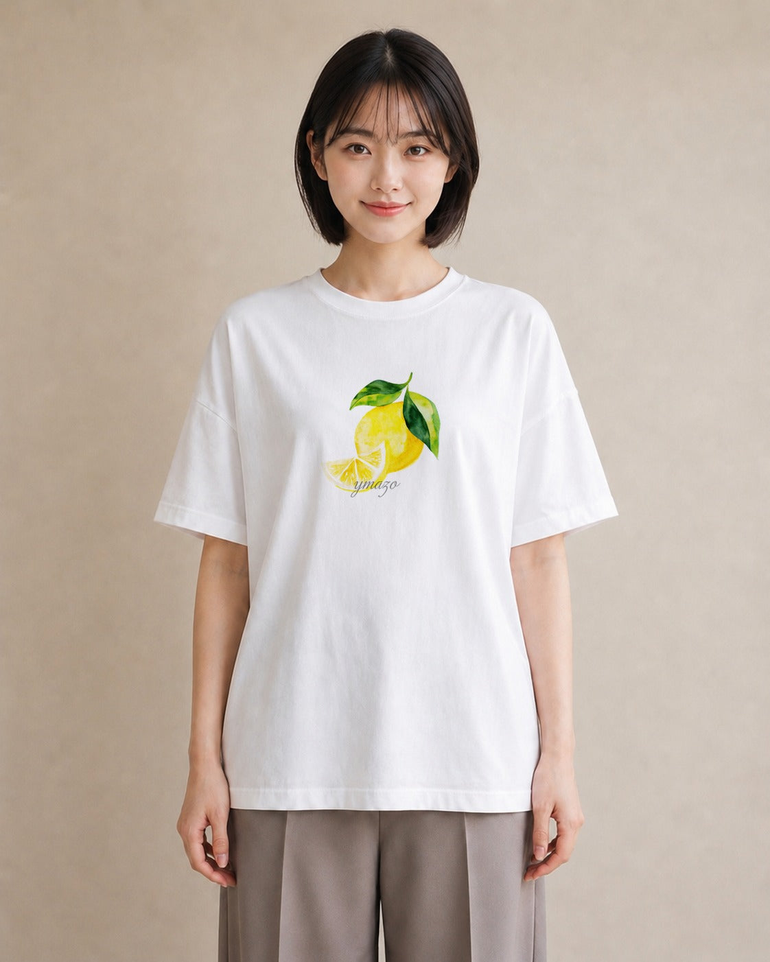 グラフィックTシャツ レディース バナナ 食べ物 フード イラスト モード ホワイトデー 春服 白T