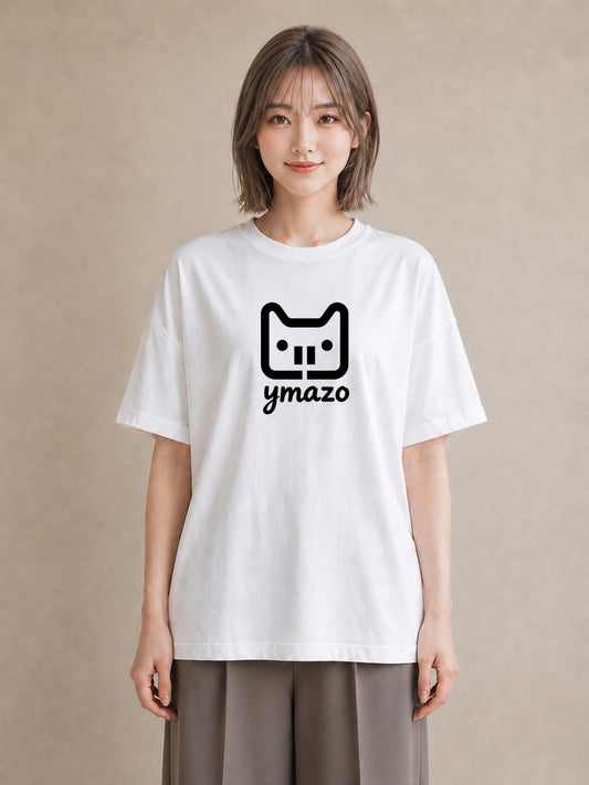グラフィックTシャツ レディース 猫 ねこ ネコ イラスト 手描き風 帰省 ラフ 白T