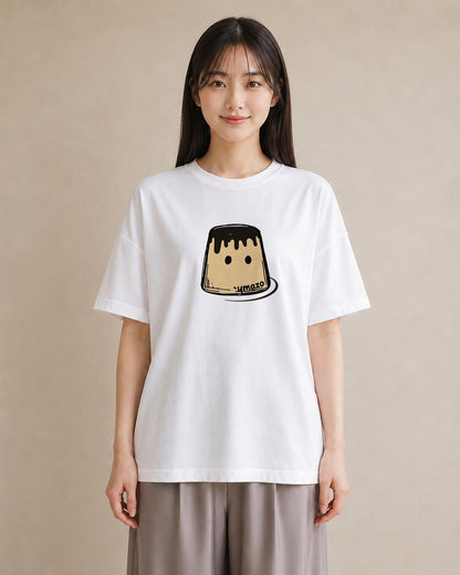 グラフィックTシャツ レディース スイーツ お菓子 デザート イラスト こなれ感 旅行用 海 白T