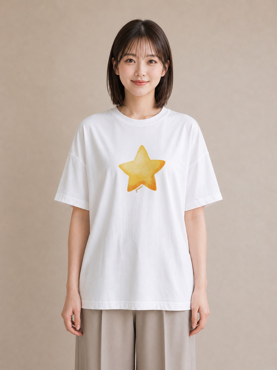 グラフィックTシャツ レディース 射手座 星空 宇宙 イラスト 旅行コーデ 部屋着 女性向けギフト 白T