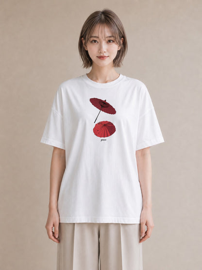 半袖Tシャツ レディース 風鈴 ガラス 夏 ナチュラル アンティーク イラスト シンプル 女性 旅行用 白T