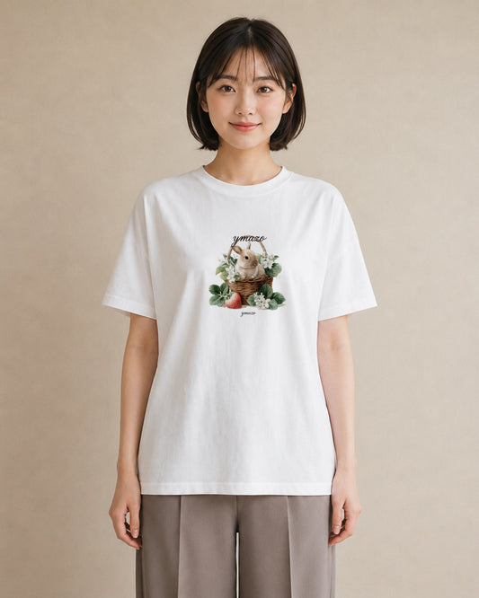 デザインTシャツ レディース ホーランドロップ ペット 動物 イラスト 休日コーデ 女子会 お揃い 白T