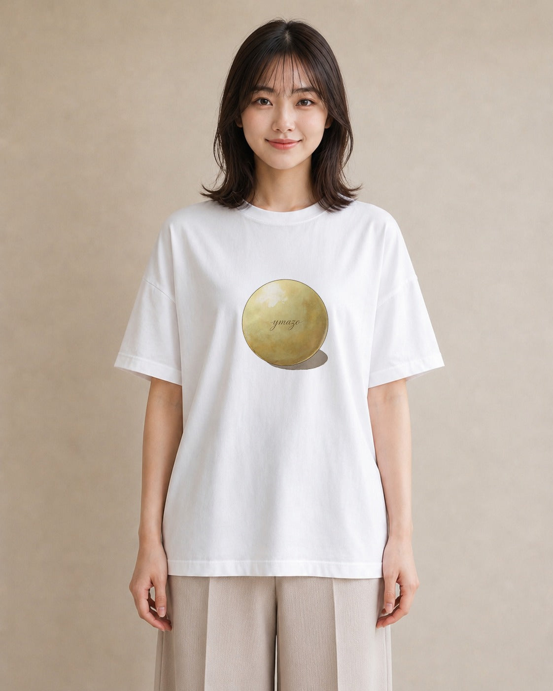 プリントTシャツ レディース たまご 食べ物 フード イラスト ボタニカル 旅行用 海 白T