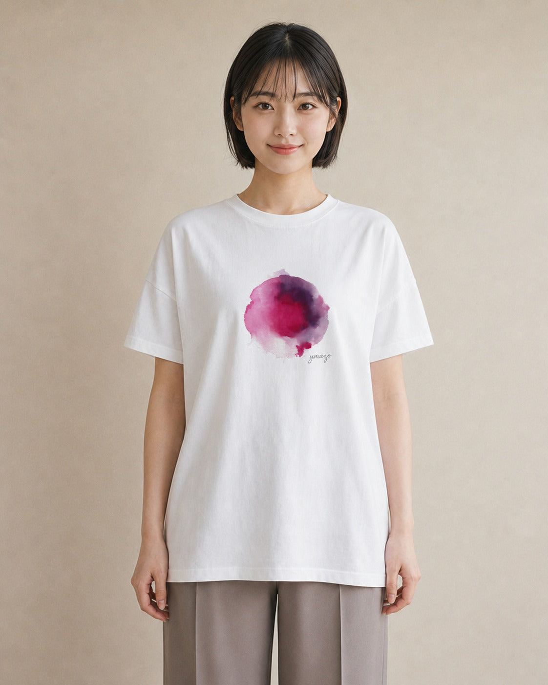 プリントTシャツ レディース 牡羊座 星空 宇宙 イラスト ガーリー デイリーウェア 休日 白T