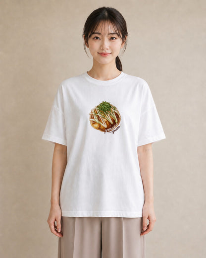 デザインTシャツ レディース お寿司 食べ物 フード イラスト シック 春コーデ 姉妹 白T