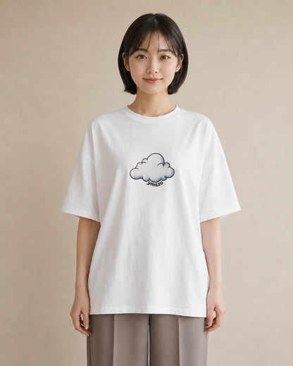 グラフィックTシャツ レディース 空 星空 宇宙 イラスト フェミニン 女子会 お揃い 白T