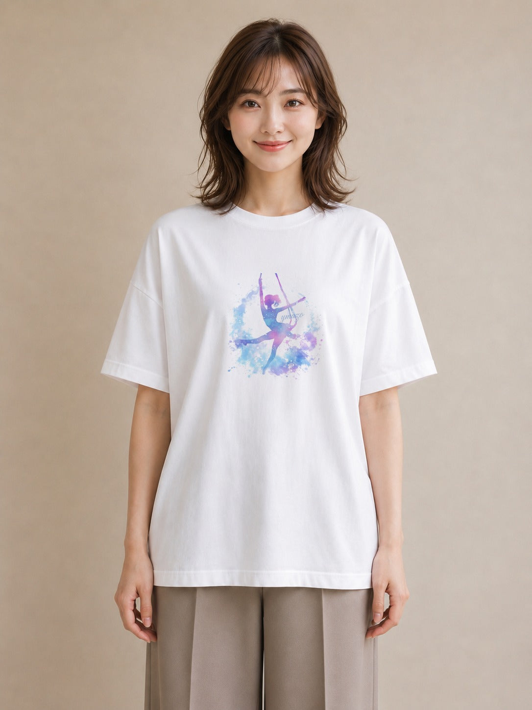 Tシャツ レディース 射手座 星空 宇宙 イラスト 可愛い 母娘コーデ 自分用 白T