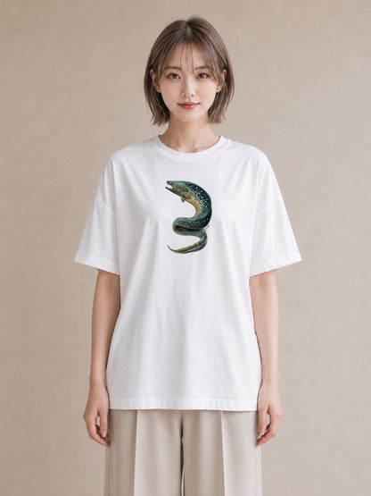 デザインTシャツ レディース レオパ ペット 動物 イラスト 北欧風 ホワイトデー 春服 白T
