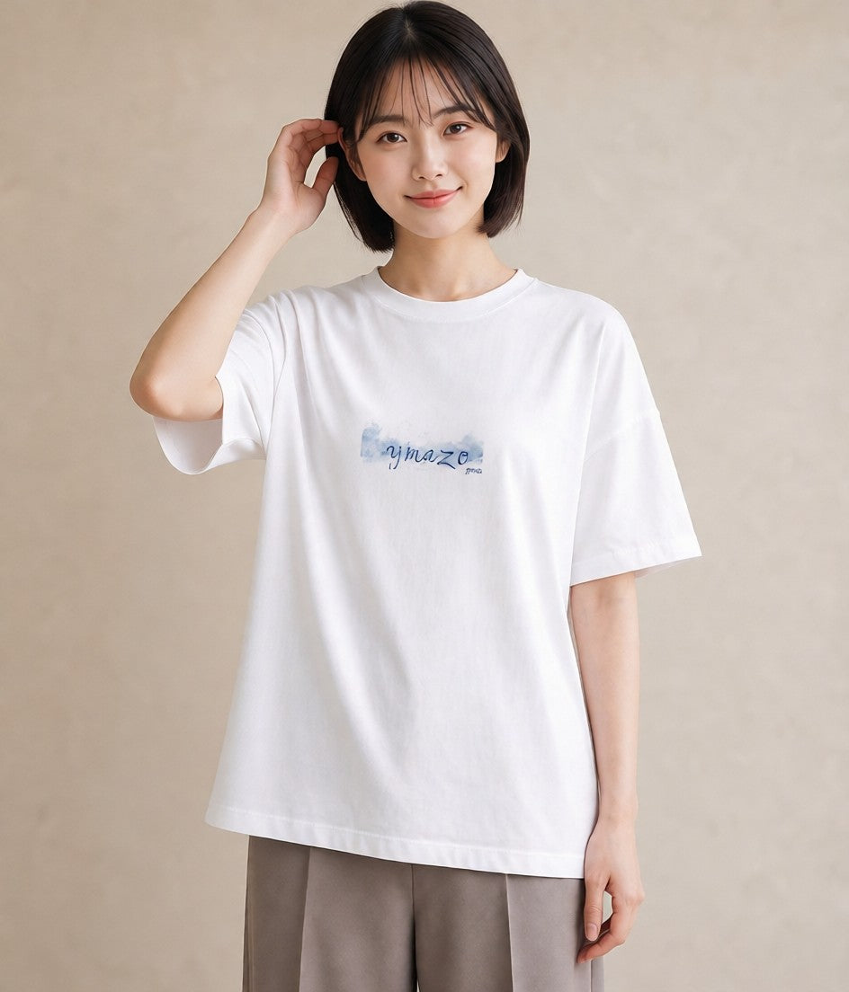 半袖Tシャツ レディース 空 星空 宇宙 イラスト モード 部屋着 女性向けギフト 白T