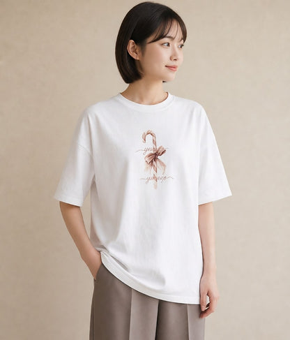 デザインTシャツ レディース キャンディ 食べ物 フード イラスト ゆるかわ 帰省 ラフ 白T
