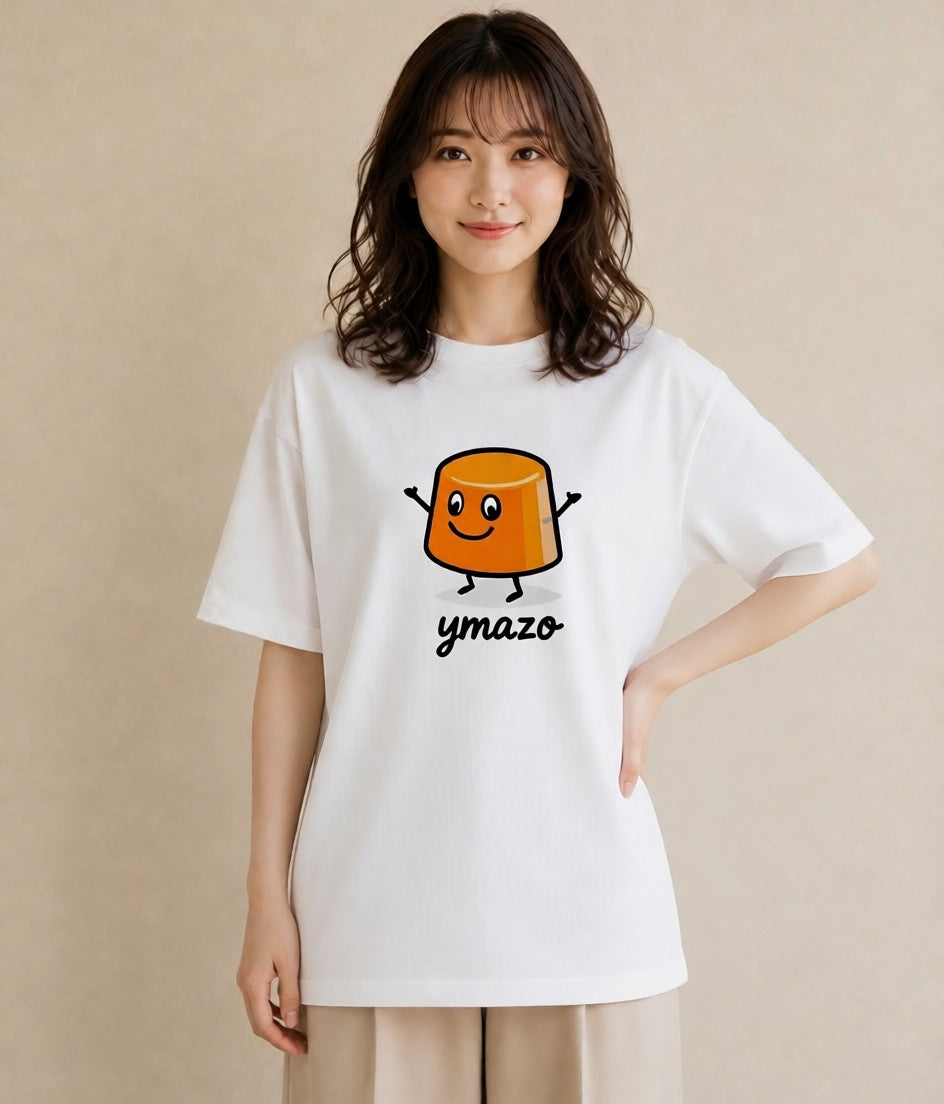 Tシャツ レディース スイーツ お菓子 デザート イラスト 個性的 普段着 週末コーデ 白T
