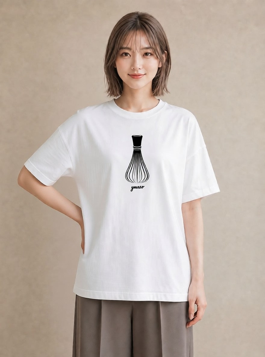 グラフィックTシャツ レディース 風鈴 ガラス 夏 ナチュラル アンティーク イラスト ミニマル カジュアルコーデ 買い物 白T