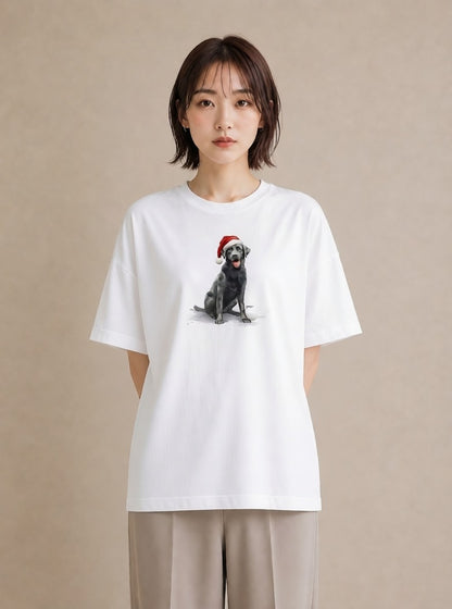 グラフィックTシャツ レディース ラブラドールレトリバー 犬 いぬ イラスト カジュアル 敬老の日 ホワイトデー 白T