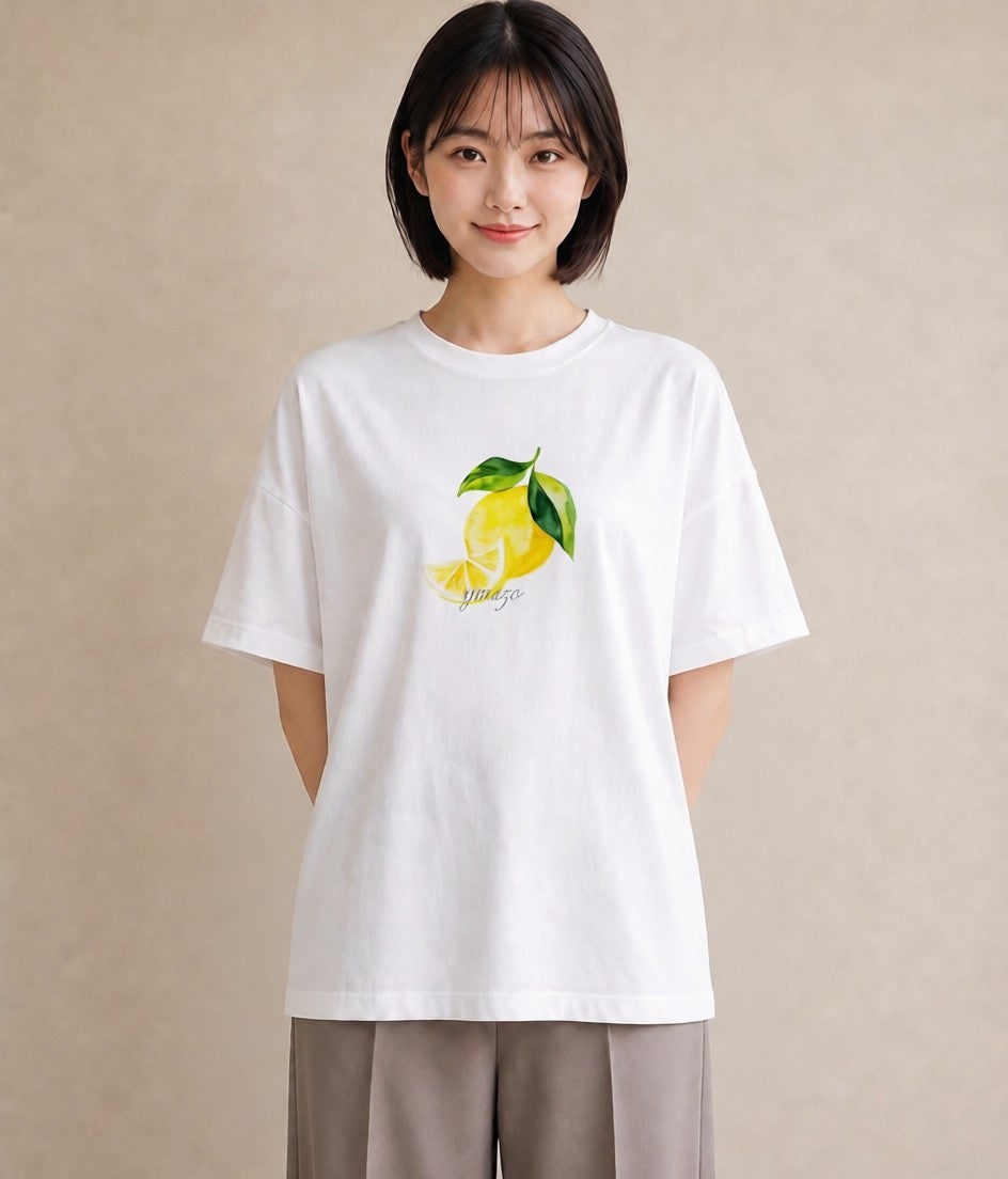 グラフィックTシャツ レディース バナナ 食べ物 フード イラスト モード ホワイトデー 春服 白T