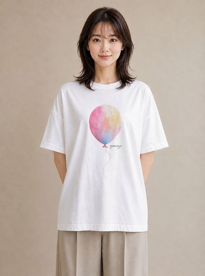 プリントTシャツ レディース わたあめ 食べ物 フード イラスト シンプル カフェ服 クリスマス 白T
