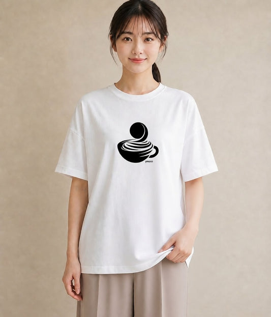 半袖Tシャツ レディース カフェ カフェロゴ ロゴ イラスト カジュアル おしゃれギフト 社会人 白T
