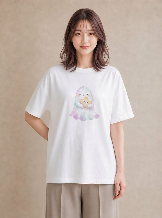 半袖Tシャツ レディース アザラシ 動物 アニマル イラスト シンプル 20代 カジュアルコーデ 白T