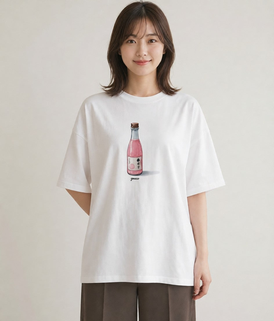 半袖Tシャツ レディース だんご 食べ物 フード イラスト きれいめ 夏コーデ 通学 白T
