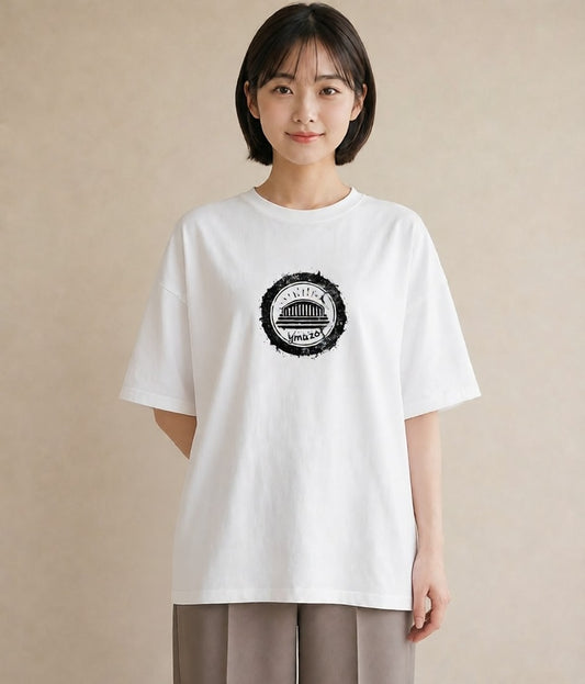 半袖Tシャツ レディース 旅 トラベル スタンプ イラスト 抜け感 おしゃれギフト 社会人 白T