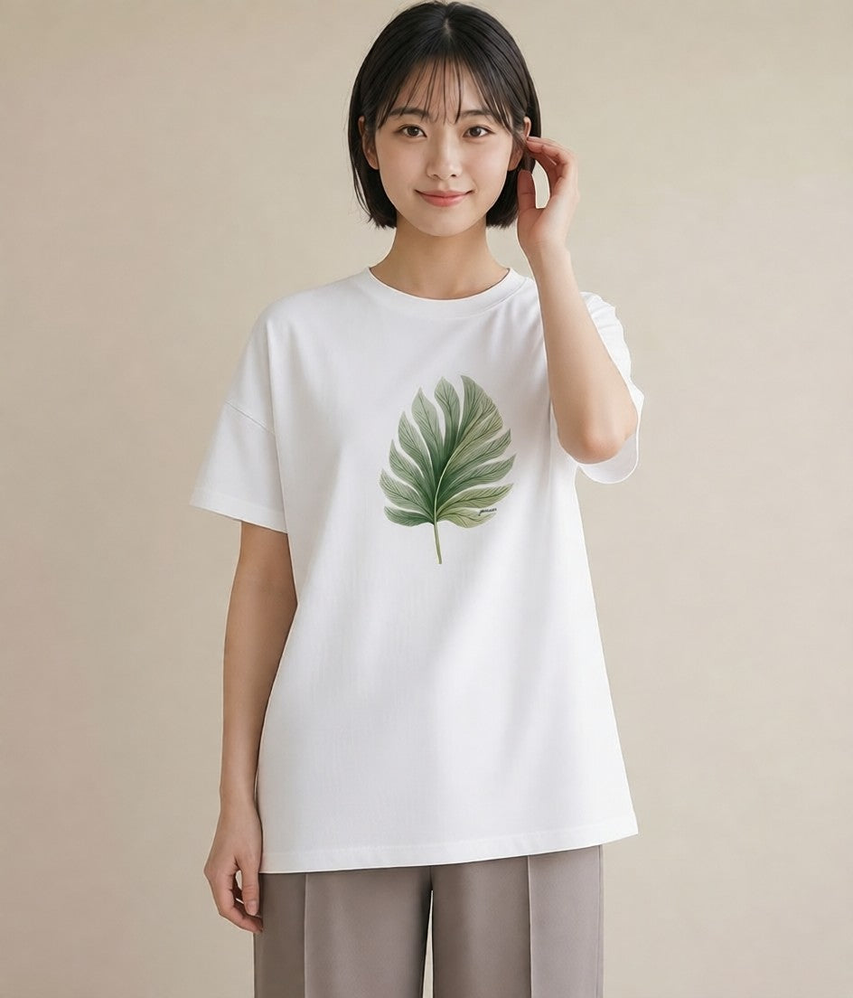 グラフィックTシャツ レディース バナナ 食べ物 フード イラスト ポップ デイリーウェア 休日 白T