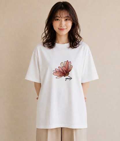 Tシャツ レディース カーネーション 花 花柄 イラスト モード 親子 20代 白T