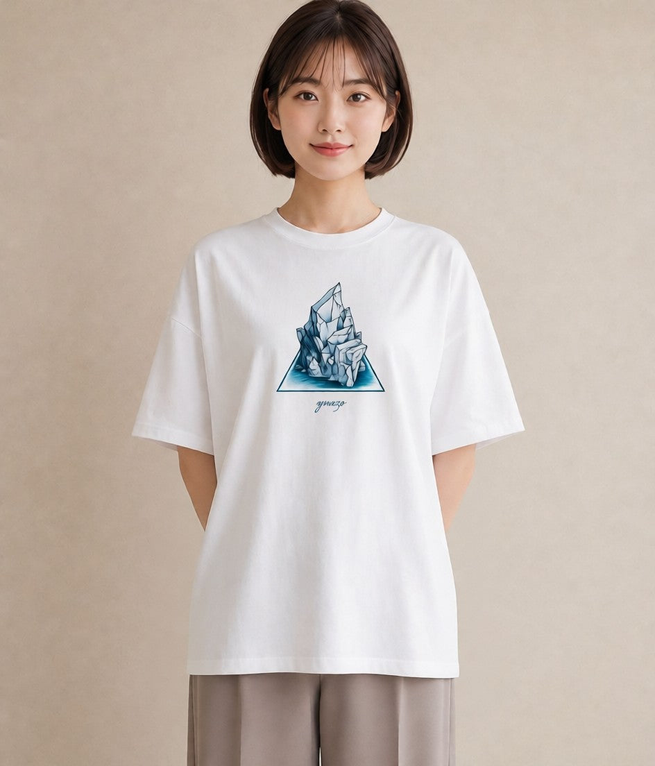 プリントTシャツ レディース 紙の船 水辺 ナチュラル アンティーク イラスト おしゃれギフト 社会人 白T
