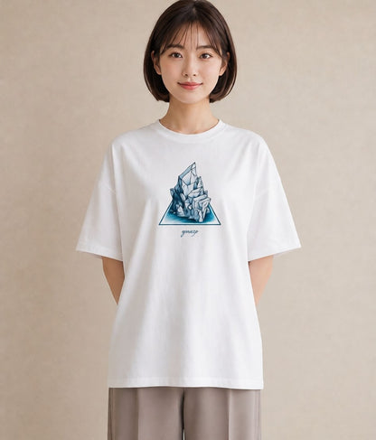 プリントTシャツ レディース 紙の船 水辺 ナチュラル アンティーク イラスト おしゃれギフト 社会人 白T