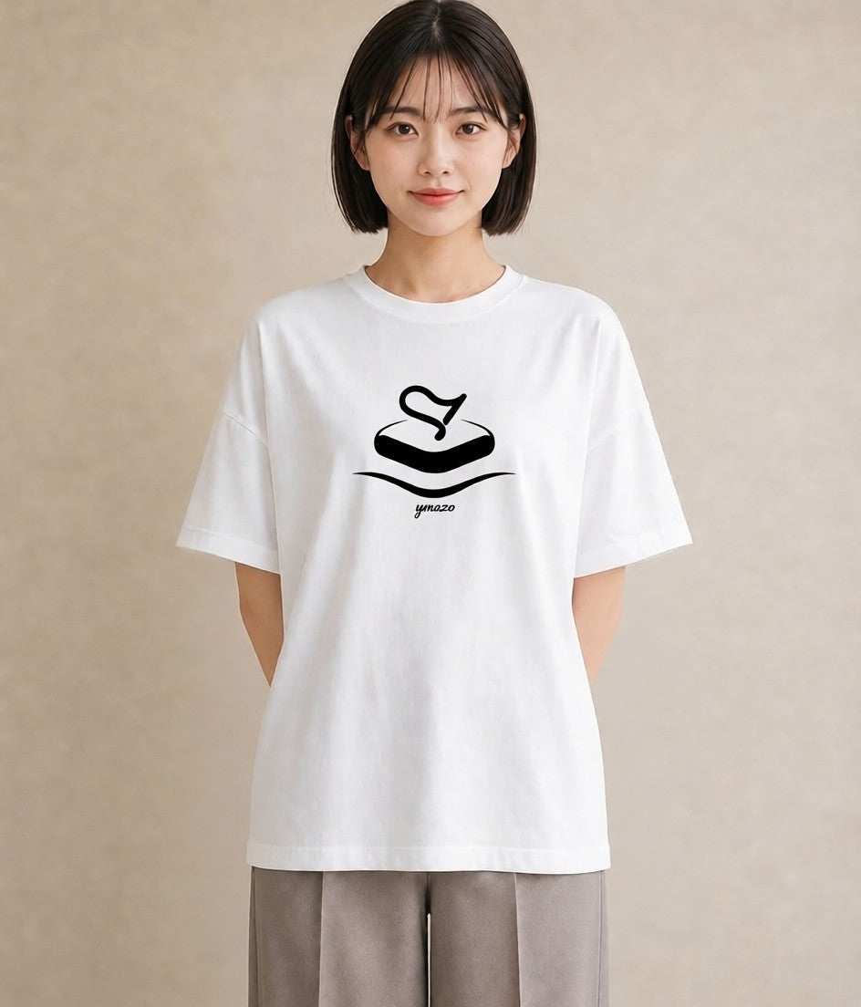 デザインTシャツ レディース スイーツ お菓子 デザート イラスト 北欧風 在宅 公園 白T