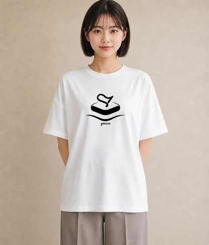 デザインTシャツ レディース スイーツ お菓子 デザート イラスト 北欧風 在宅 公園 白T