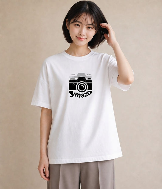 プリントTシャツ レディース カメラ フィルムカメラ レトロカメラ イラスト ヴィンテージ風 姉妹 送別ギフト 白T